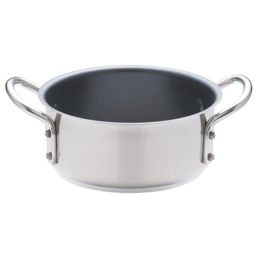 IH対応鍋 料理道具 / Murano(ムラノ) インダクション テフロンセレクト 外輪鍋(蓋無)18cm 寸法: 外径:198mm 深さ:80mm 底径:178mm 2L