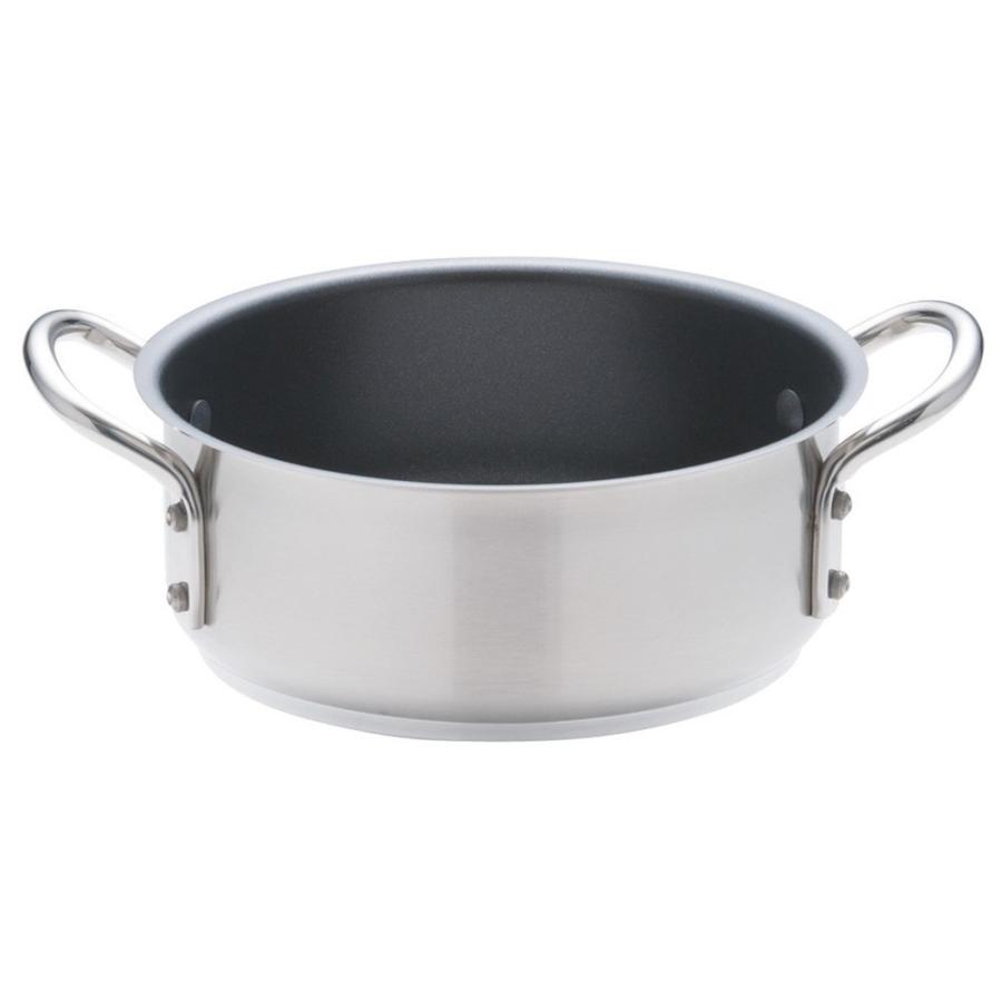 IH対応鍋 料理道具 / Murano(ムラノ) インダクション テフロンセレクト 外輪鍋(蓋無)20cm 寸法: 外径:218mm 深さ:80mm 底径:218mm 2.5L