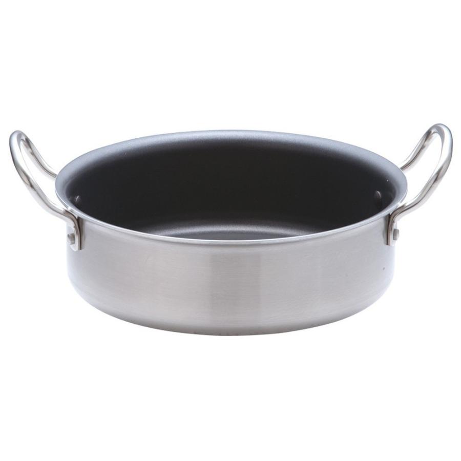 IH対応鍋 料理道具 / TKG IHセレクト 2層クラッド 外輪鍋 26cm 寸法: 外径:275mm 深さ:85mm 底径:225mm 4.3L
