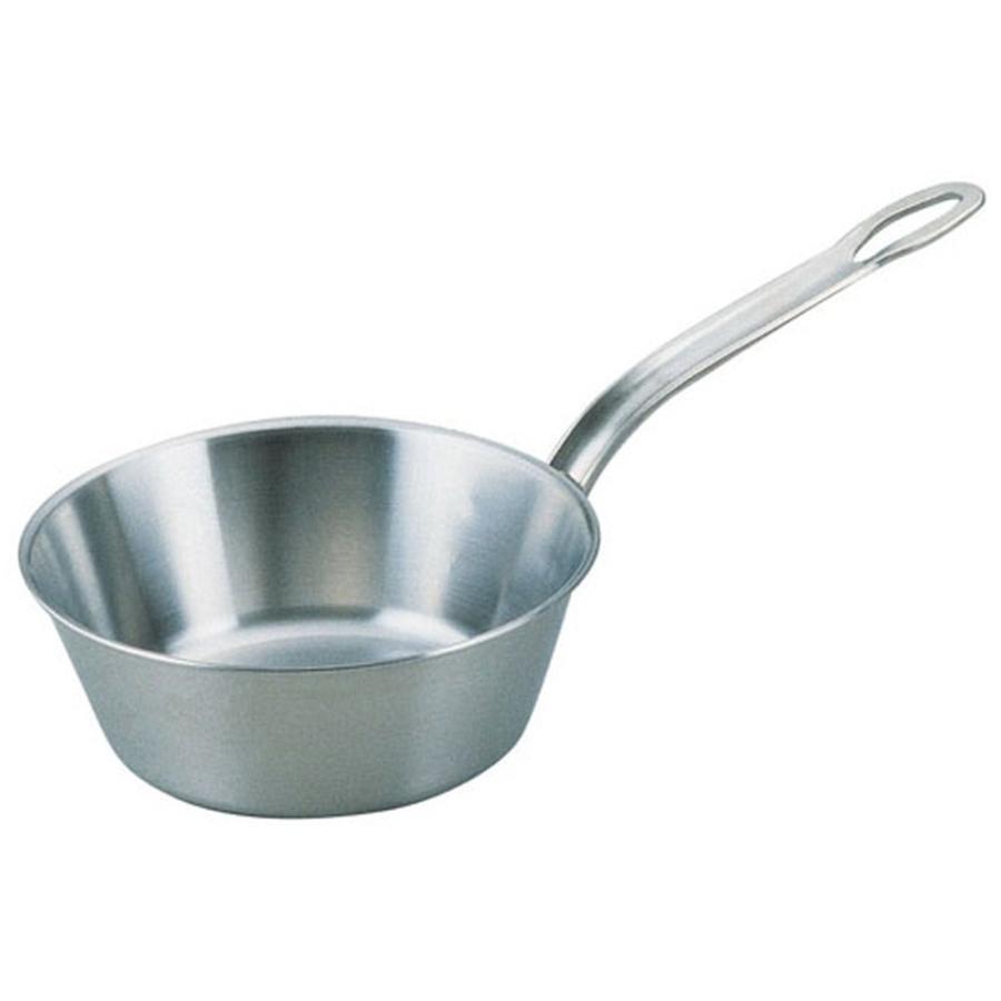 IH対応鍋 料理道具 / プロデンジ テーパーパン 21cm  寸法: 外径:210mm 深さ:80mm 底径:155mm 2.1L