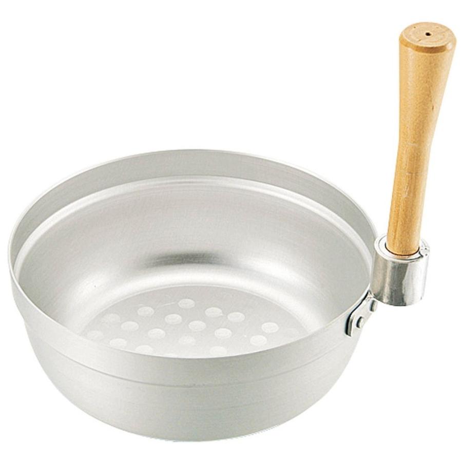 やっとこ鍋 料理道具 / アルミ スタッキング ゆきひら鍋 27cm 寸法: 深さ:105mm  5L