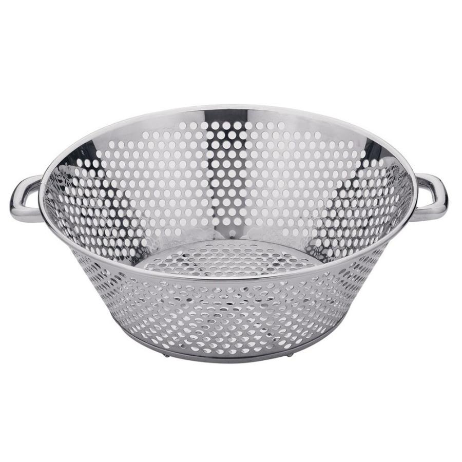 SALE/101%OFF】 ざる 調理器具 UK x 55cm 深さ:200mm 18-8パンチング平底揚げざる 外径:550 パイプハンドル 寸法: 調理器具 UKパンチング平底深型揚げざる 横ビード 補強入45cm(穴径φ2.2mm) 外径:465 x H310mm 調理器具 厨房用品 飲食店 キッチン 料理道具 業務用