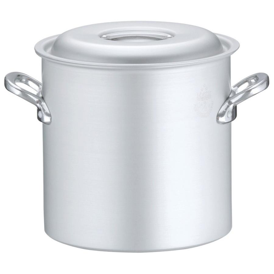 蓋付鍋 料理道具 / アルミ マイスター寸胴鍋 24cm  寸法: 外径:263mm 深さ:240mm 約11L