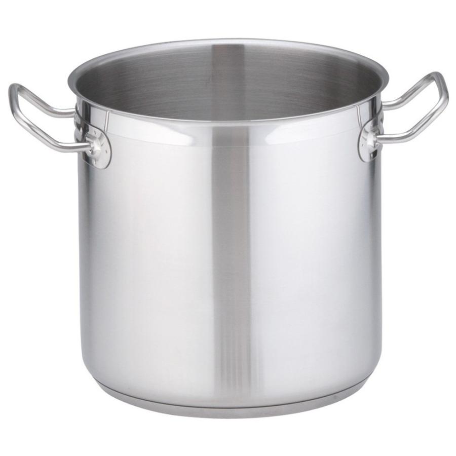 IH対応鍋 料理道具 / TKG PRO(プロ)寸胴鍋(蓋無) 22cm 寸法: 外径:235mm 深さ:215mm 底径:208mm 8.3L