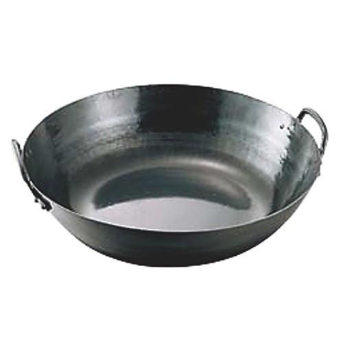 料理道具 厨房用品 / 山田/鉄打出揚鍋 45cm 寸法: φ450 x 深さ 100mm 板厚:1.6mm