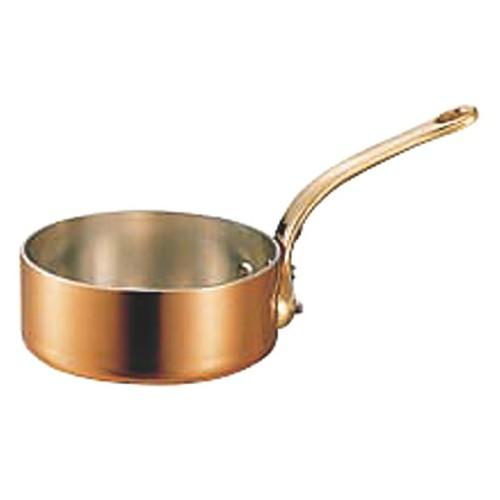 料理道具 厨房用品   銅極厚浅型片手鍋 真鍮柄 27cm 寸法: φ270 x 深さ 90mm 板厚:3.0mm