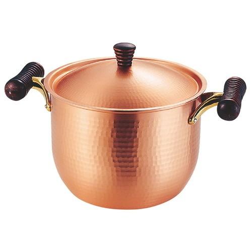 料理道具 厨房用品 / 銅楽 まごころ深型鍋 21cm MD-0104 寸法: φ210 x 深さ 157mm
