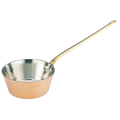 料理演出用品 厨房用品 / 銅 テーパープチパンロングハンドル 10cm(270ml) 寸法: Φ100 x 44mm