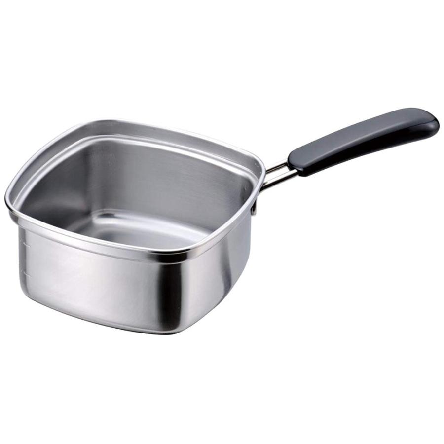 料理道具 厨房用品 四角いラーメン鍋 15cm 1 8l 寸法 外寸 334 X 195 X H100mm Hg せともの本舗 通販 Yahoo ショッピング