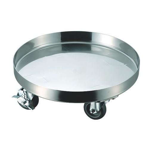 料理道具 厨房用品 / CLO 18-8運搬用台車 55cm 寸法: φ555 x 深さ 195mm :50