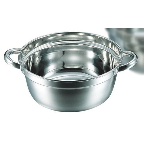 料理道具 厨房用品 / CLO 18-8段付料理鍋 39cm(13.0L) 寸法: φ390