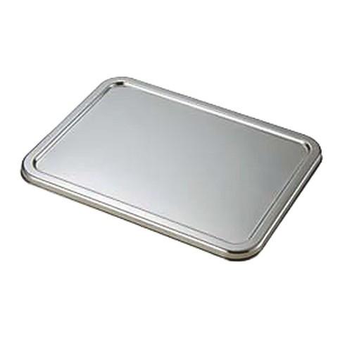 ストック 仕込み 厨房用品 / KO 18-8角バット蓋 4枚取 （単品商品となります）寸法:560 x 380mm