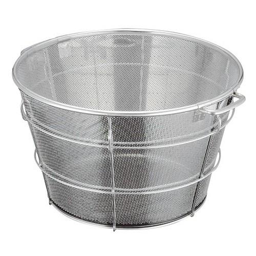 ざる 厨房用品 / BK 18-8パンチング遠心脱水ザル 45cm 穴径Φ5M- 寸法: φ450 x H280mm