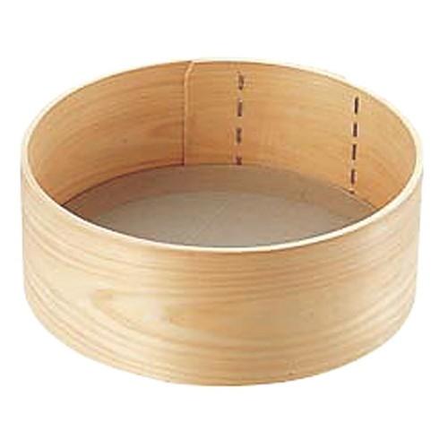 調理小物 厨房用品 / 木枠ST張り粉ふるい 尺2 寸法: φ360 x 90mm