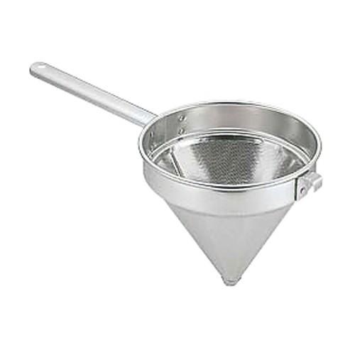 ラーメン特選 厨房用品 / UK 18-8スープ漉し ３０cm 寸法: φ300 x 深さ 290 x 柄長 310mm