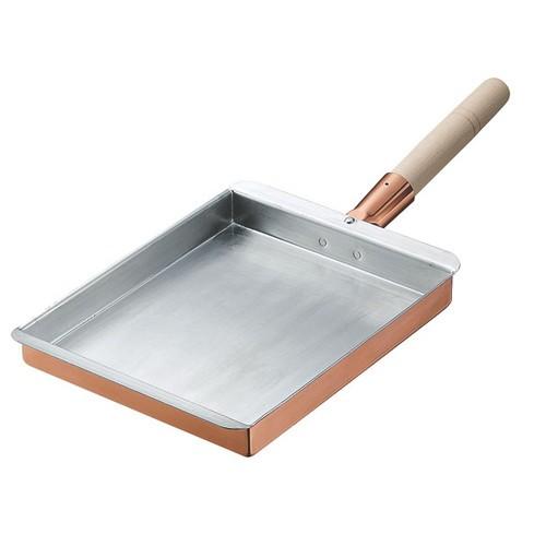料理道具 厨房用品 / TK 銅玉子焼 関西型 19.5cm 寸法: 195 x 240mm H30mm