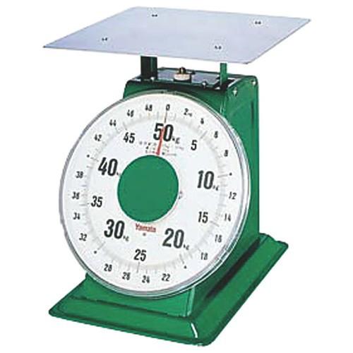 計測 厨房用品 / ヤマト 上皿自動はかり 特大型 平皿付 50kg SD-50 寸法: 皿:303 x 303mm 目盛板:Φ276mm
