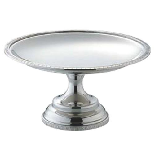 バンケットデシャップウェア 厨房用品 / UK 18-8 ケーキスタンド 菊渕 寸法: Φ255 x H140mm