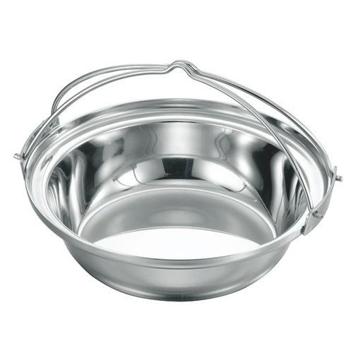 料理道具 厨房用品 / プロデンジ チリ鍋ツル付 21cm 寸法: φ210 x 深さ 60mm 板厚:2.0mm