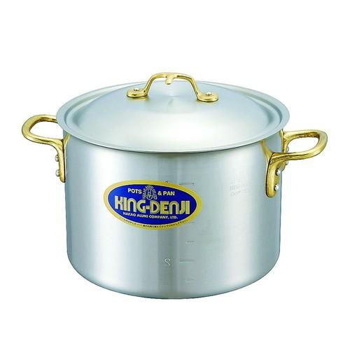料理道具 厨房用品 / キングデンジ 半寸胴鍋 24cm(7.5L) 寸法: φ240 x 深さ 170mm 板厚:2.0mm