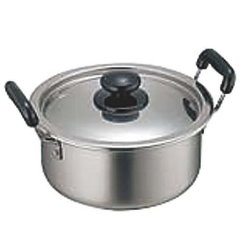 料理道具 厨房用品 / 18-0モリブデン実用鍋 両手 20cm(3.3L) 寸法: φ200 x 深さ 110mm 板厚:1.0mm
