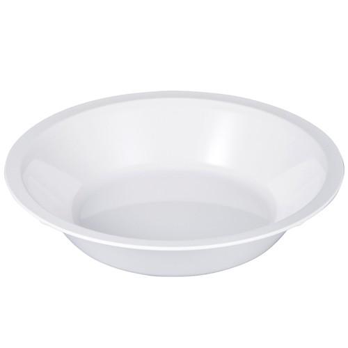 バンケット・デシャップウェア 厨房用品 / メラミン製フードパン 丸型 M 白 UL-3377-W 寸法: Φ335 x H77mm 3460ml