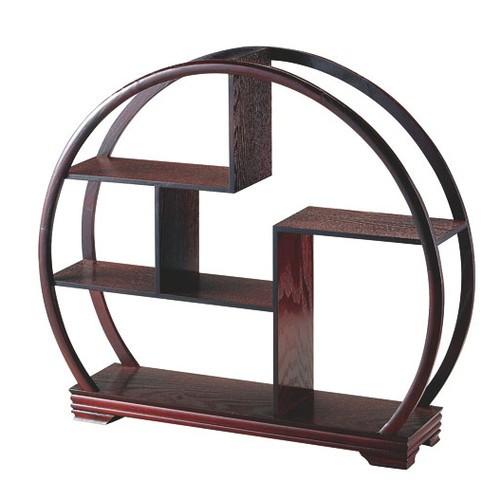 中華食器 厨房用品 / 丸型茶壷飾棚 X07J001 寸法: φ550 x 130 H490mm