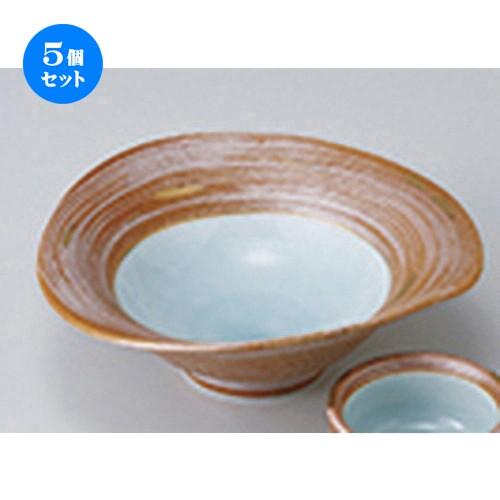 5個セット 刺身 信楽金銀彩なぶり向付 ［ 15 x 5cm ］ 【 料亭 旅館 和食器 飲食店 業務用 】