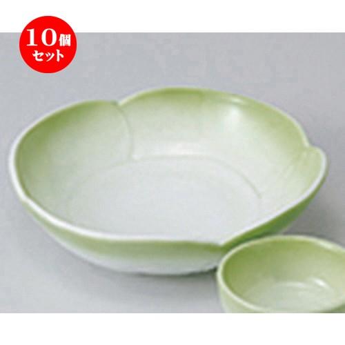 10個セット 刺身 ヒワ吹花型刺身鉢 ［ 15.2 x 14.8 x 4cm ］ 【 料亭 旅館 和食器 飲食店 業務用 】