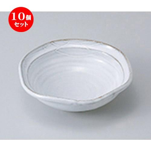 10個セット 向付 白樺六角向付 ［ 14.3 x 14.7 x 4.5cm ］ 【 料亭 旅館 和食器 飲食店 業務用 】