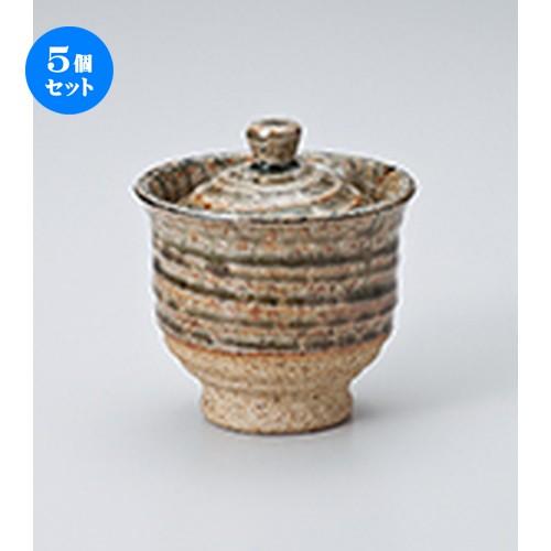 5個セット 蒸碗 伊良保小吸碗 ［ 7.8 x 8.5cm ・ 100cc ］ 【 料亭 旅館 居酒屋 和食器 飲食店 業務用 】