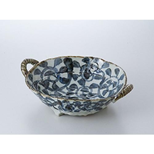 盛込鉢 和食器 / タコ唐草両手付鉢 寸法:30.5 x 26 x 8cm | 盛鉢 和食器 洋食器 おしゃれ 業務用