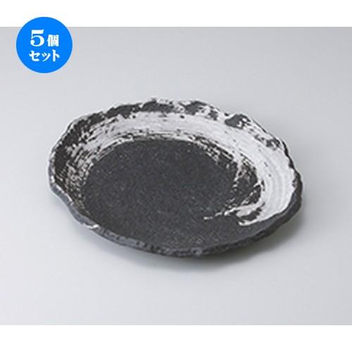 5個セット盛込皿 白刷毛目盛皿 ［ 30.5 x 26.5 x 3cm ］ | 盛皿 大皿 和食器 洋食器 おしゃれ 業務用