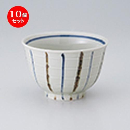 10個仕掛ける多用碗 二色トクサ4.3多用丼 ［ 12 x 8珊 ］ 【 小料理屋 はたご屋 定食屋 赤ちょうちん 和食器 飲食店 御役目用 】 食器-キッチン、日用品、文具