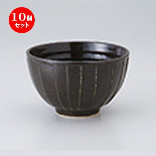 10個仕掛ける多用碗 黒桜トルコブルーソギ多用丼 ［ 12.8 x 8珊 ］ 【 小料理屋 はたご屋 定食屋 赤ちょうちん 和食器 飲食店 御役目用 】 丼-食器、グラス、カトラリー-食器
