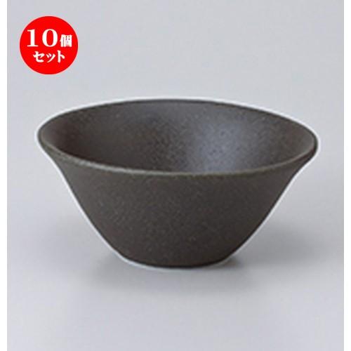 10個セット 小鉢 備前風 丸小鉢 ［ 11.5 x 11.5 x 5.5cm ］  | 小鉢 和食器 洋食器 おしゃれ 業務用