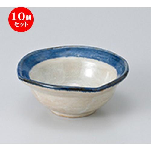 10個セット 小鉢 黄瀬戸ナデ角小鉢（小） ［ 9 x 9 x 4cm ］  | 小鉢 和食器 洋食器 おしゃれ 業務用
