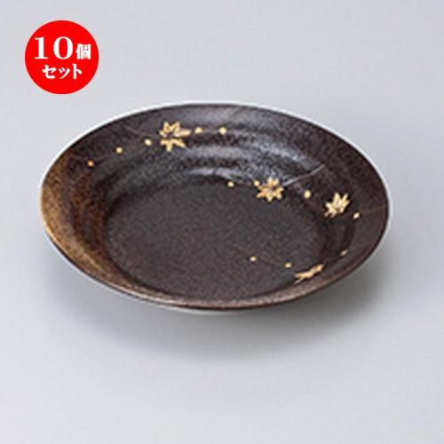 10個セット 和皿 紅葉6.5深皿 ［ 20 x 4cm ］ 【 料亭 旅館 和食器 飲食店 業務用 】