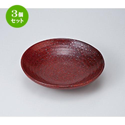 3個セット めん皿 和食器 / 結晶マグナ8.0麺皿 寸法：23.3 x 5.3cm