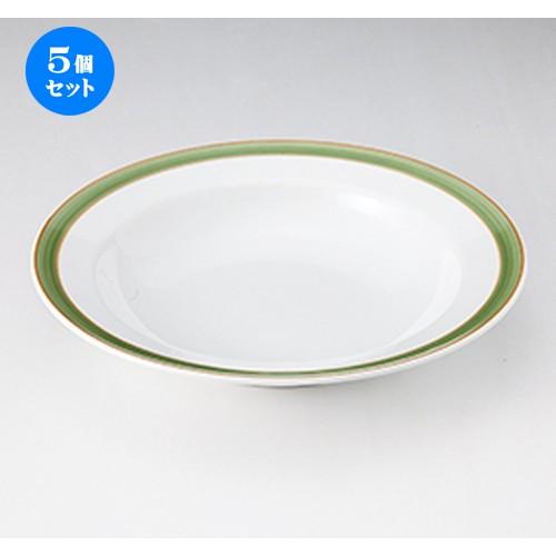 5個セット洋陶オープン オリーブライン(強)  9吋スープ [ 23 x 4cm ] 【 レストラン ホテル 洋食器 飲食店 業務用 】