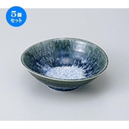 5個セット 向付 すぷらっしゅ和み楕円18cm鉢 ［ 18 x 17 x 5.7cm ］ | 中鉢 和食器 洋食器 おしゃれ 業務用