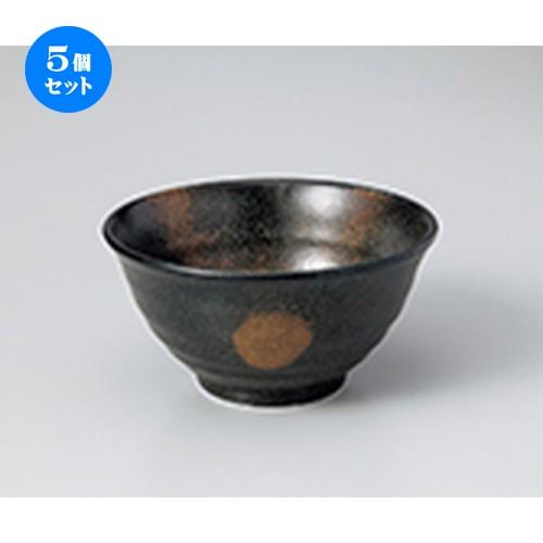 5個セット丼 月の輪5.0反種丼 ［ 15.5 x 8cm ］ 【 料亭 旅館 定食屋 和食器 飲食店 業務用 】
