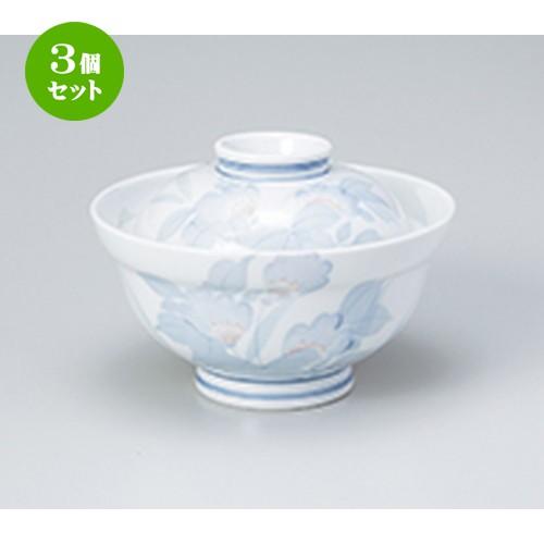 3個セット 蓋丼 和食器 / まごころ蓋丼 寸法：15.8 x 10.7cm