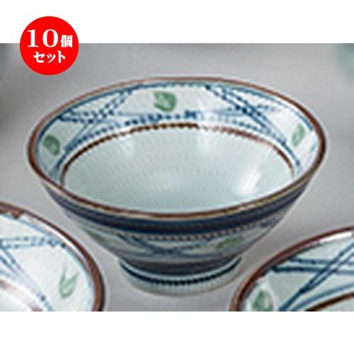 10個仕掛ける和陶開けひろげ 飛びかんな透かし彫り 大茶 [ 14.8 x 7珊 ] 【 小料理屋 はたご屋 和食器 飲食店 御役目用 】 キッチン、日用品、文具-飯碗-食器