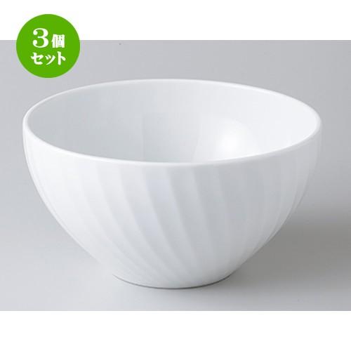 3個仕掛ける 今めかしい表現スタイル 洋食器 / 白磁17珊螺旋釘どんぶり鉢 大きさ：17.2 x 9珊 キッチン、日用品、文具-食器、グラス、カトラリー-その他食器、カトラリー