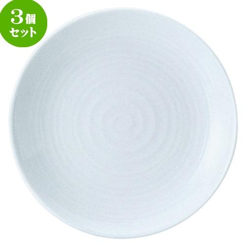 3個セット☆ 大皿 ☆すぁーる 25cm 丸皿 [ D 25 x H 2.8cm ]