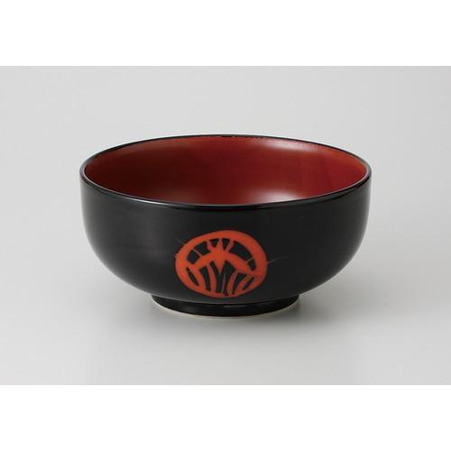 ☆ 丼 天目丸紋 6.0ボール [ 19.1 x 8.2cm 720g ] 【 料亭 旅館 うどん