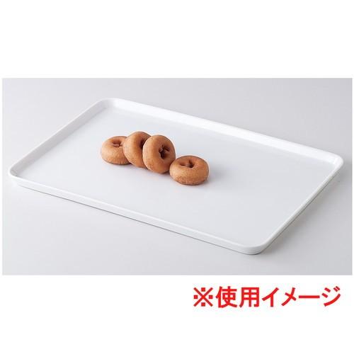 ☆ ビュッフェ＆バイキング ☆ 白 １3″長角ケーキプレート [ 35 x 23.5 x 1.8cm 1045g ] 【 ホテル レストラン 洋食器 飲食店 業務用 】