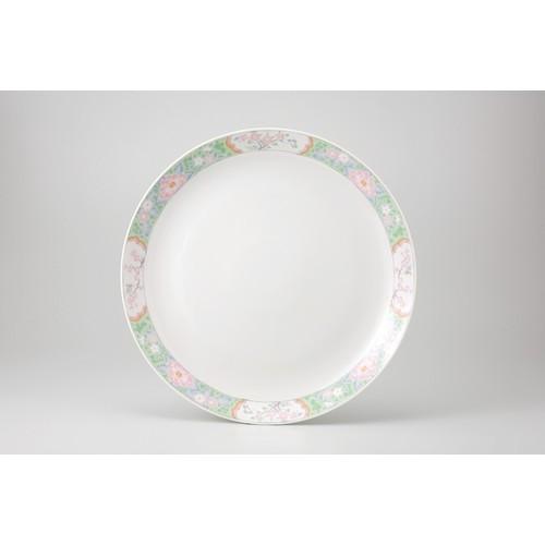 ☆ 中華オープン ☆ 新四君子 １2\"メタ玉皿 [ 30.5 x 3.5cm ] 【 ラーメン店 中華食器 アジア料理 飲食店 業務用 】"