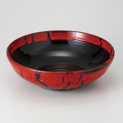 ☆ 特選盛込鉢 ☆ 鬼深紅 丸尺鉢 [ 31.5 x 9.5cm 2150g ] | 盛鉢 和食器 洋食器 おしゃれ 業務用
